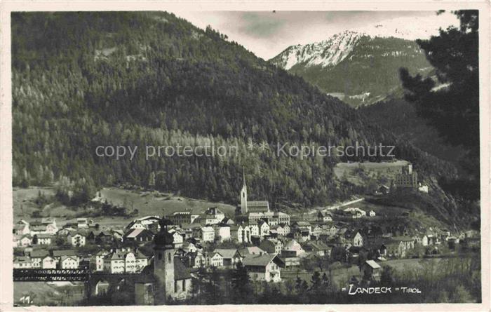 Landeck  Tirol AT Panorama Alpen