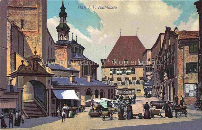 Hall Innsbruck Tirol AT Marktplatz