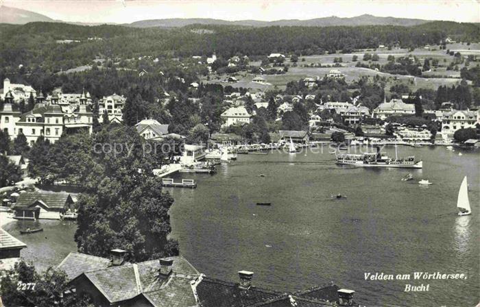Velden  Woerthersee AT Panorama Bucht