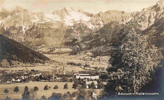 Hallermauern Admont Steiermark AT Panorama Alpen