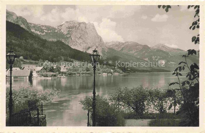Grundlsee Steiermark AT Gasthof Lindlbauer Seeklause Alpenblick Feldpost