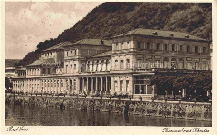 BAD EMS Rheinland-Pfalz Kursaal mit Theater