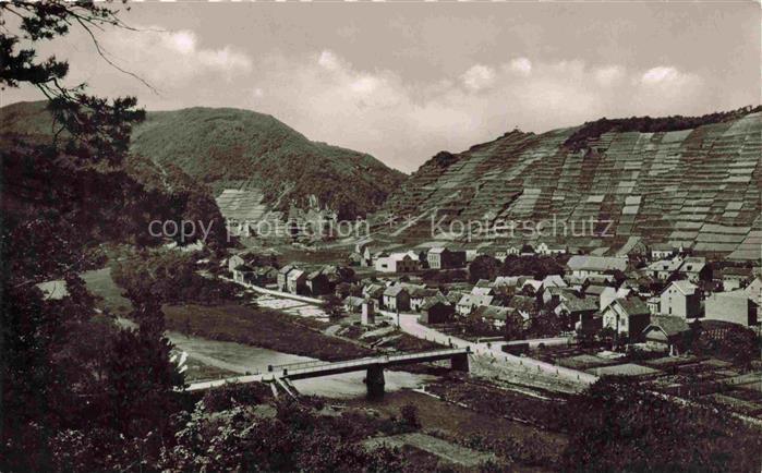 Walporzheim Panorama Weinberge