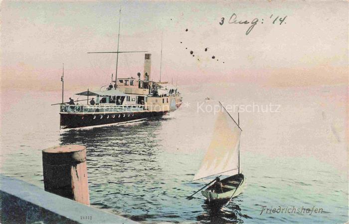FRIEDRICHSHAFEN Bodensee Dampfer