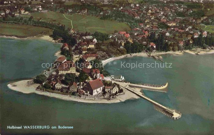 Wasserburg am Bodensee Bayern Halbinsel