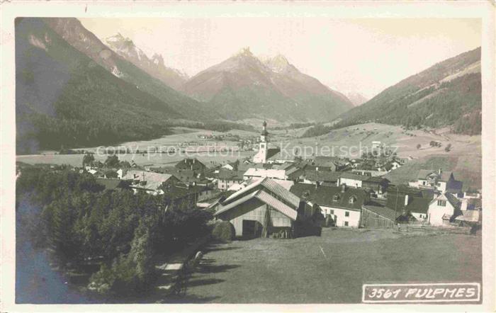 Fulpmes Innsbruck Tirol AT Gesamtansicht mit Alpenpanorama