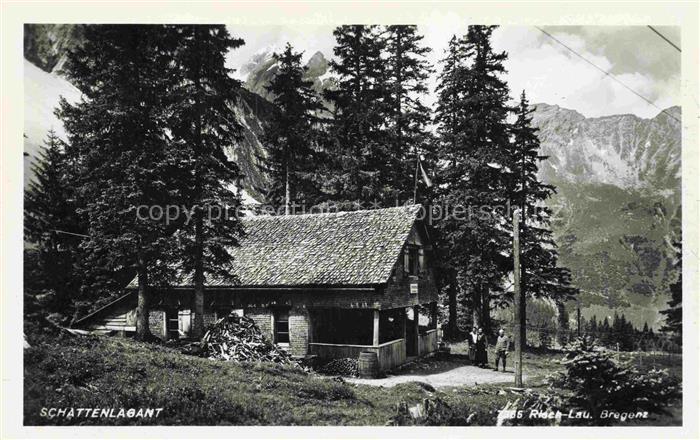 Schattenlagant Brandnertal Vorarlberg AT Berghuette