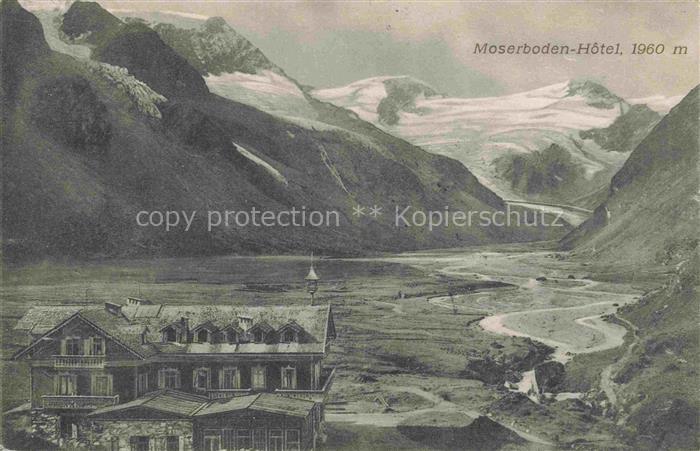 Kaprun Pinzgau-Pongau Salzburg AT Moserboden Berghotel Kapruner Tal Alpen