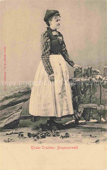 Bregenzerwald Vorarlberg AT Tiroler Trachten