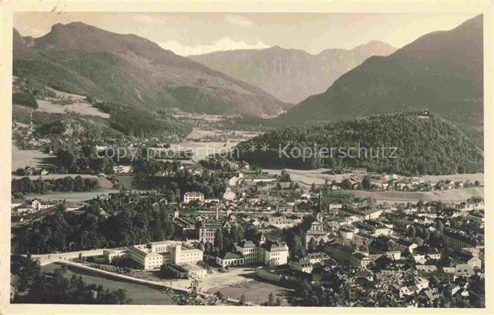 Bad Ischl Salzkammergut AT Panorama Kurmittelhaus Dachsein Alpenpanorama