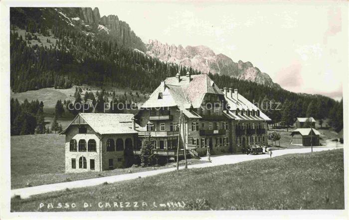 Carezza Catinaccio Karersee BOLZANO Trentino IT Passo di Carezza Gebirgspass Dol