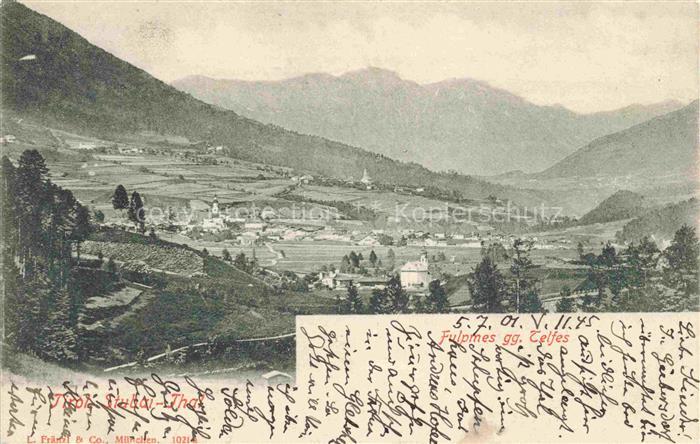 Fulpmes Innsbruck Tirol AT Panorama Blick gegen Telfes