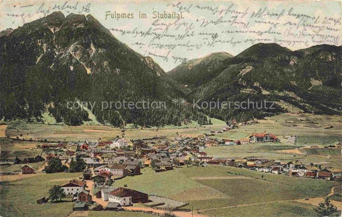 Fulpmes Innsbruck Tirol AT Panorama Stubaital Alpen