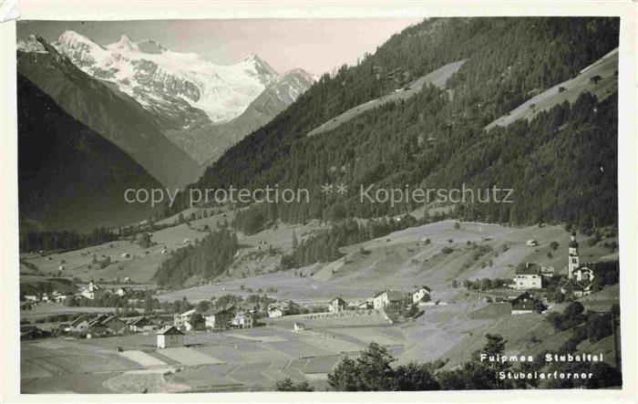 Fulpmes Innsbruck Tirol AT Panorama Stubaital Stubaierferner Gletscher Stubaier