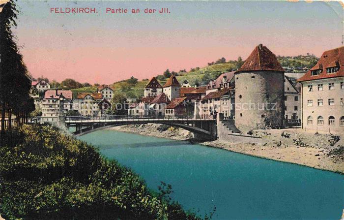 Feldkirch  Vorarlberg AT Partie an der Ill