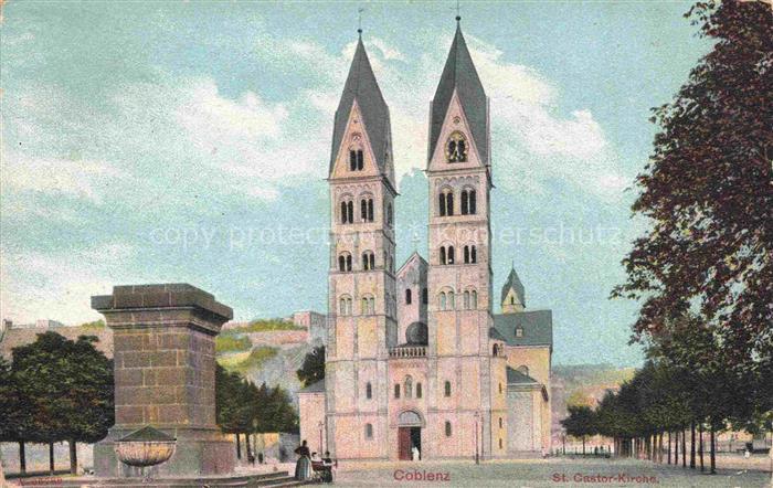 Coblenz KOBLENZ St. Castor-Kirche