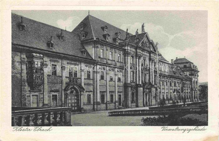 Ebrach Oberfranken Bayern Kloster Verwaltungsgebaeude Kupfertiefdruck
