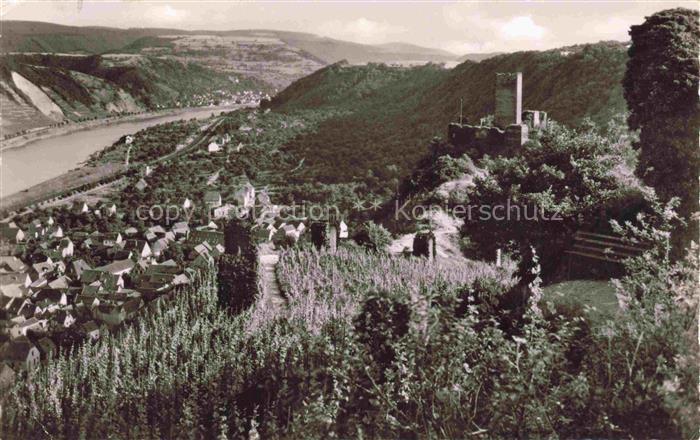 Kobern-Gondorf Mosel Rheinland-Pfalz Panorama Burgruine