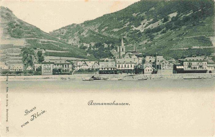 AssMANNSHAUSEN Rhein Rheinpartie