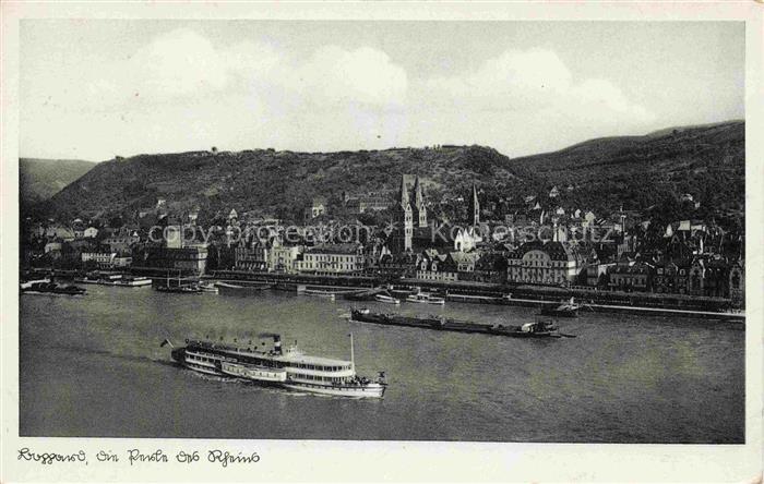Boppard Rhein Rheinland-Pfalz Panorama