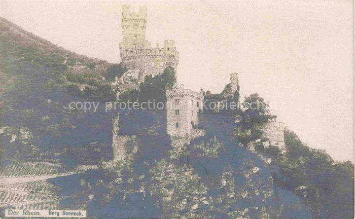 Burg Sonneck Appenheim Mainz-Bingen Rheinland-Pfalz Motiv
