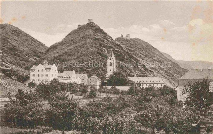 Bornhofen Kamp Rhein Rheinland-Pfalz und die feindlichen Brueder