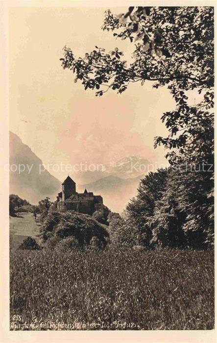 Vaduz Liechtenstein FL Schloss Vaduz