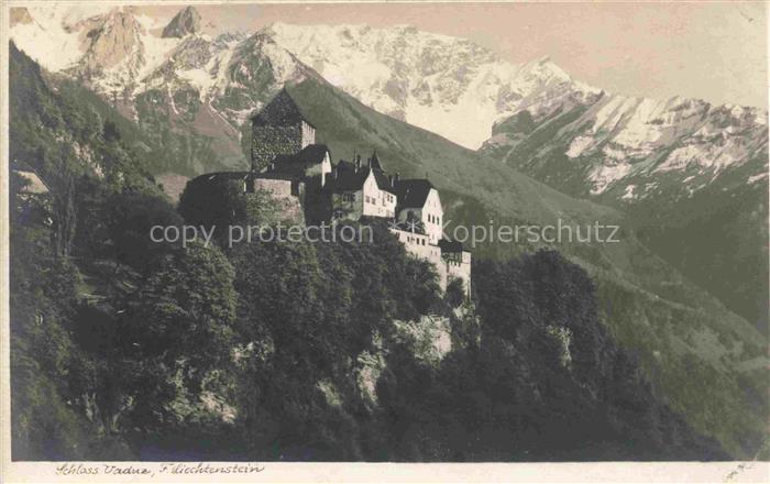 Vaduz Liechtenstein FL Schloss Vaduz