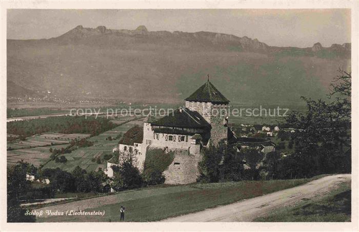 Vaduz Liechtenstein FL Schloss Vaduz