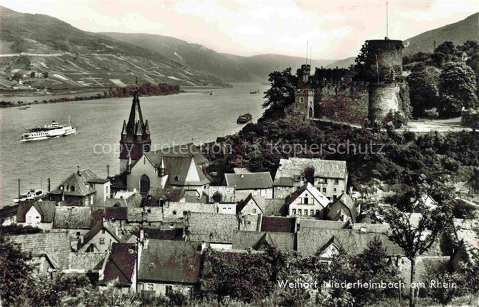 Niederheimbach Bingen Rheinland-Pfalz Rheinpartie
