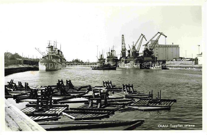Oulu Suomi Toppilan satama