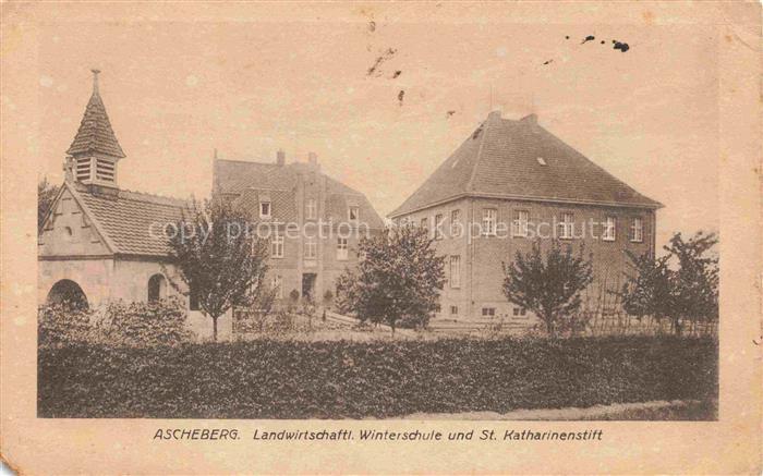 Ascheberg  Westfalen Coesfeld NRW Landwirtschaftliche Winterschule und St Kathar