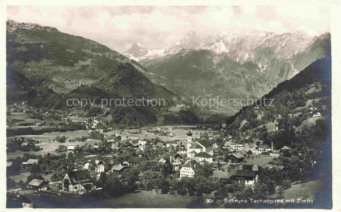 Schruns Tschagguns Montafon Vorarlberg AT mit Zimba