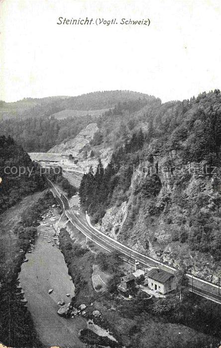 Steinicht GREIZ Thueringen Fliegeraufnahme