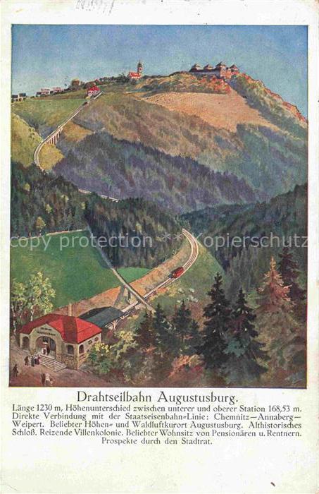 Augustusburg Drahtseilbahn Augustusburg Talstation