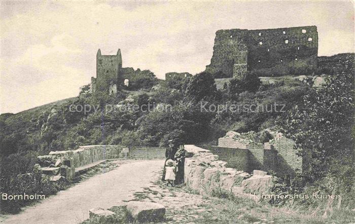 Bornholm DK Hammershus Ruinen