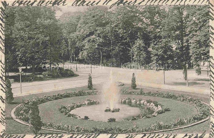 BONN Rhein Baumschuler Waeldchen Springbrunnen