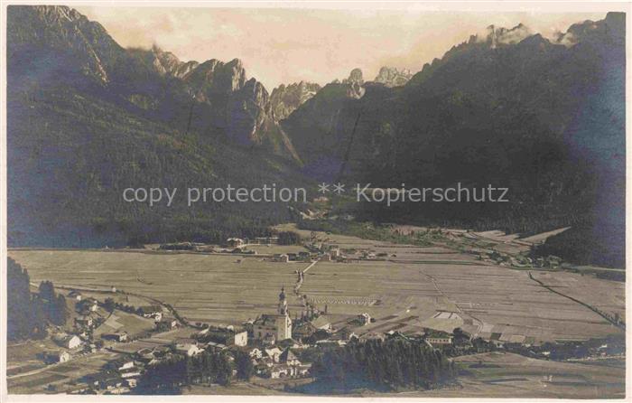 Dobbiaco Neu-Toblach Pustertal Dolomiti Suedtirol IT verso Val Ampezzo