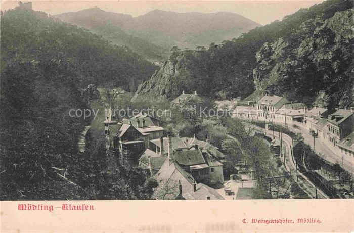 Moedling Niederoesterreich AT Klausen Panorama