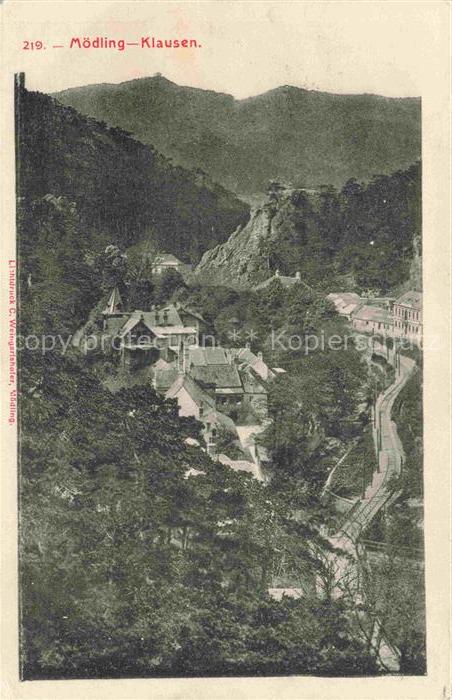 Moedling Niederoesterreich AT Klausen Panorama