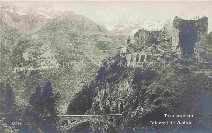 Tauernbahn Bad Gastein Pinzgau-Pongau AT Falkenstein Viadukt