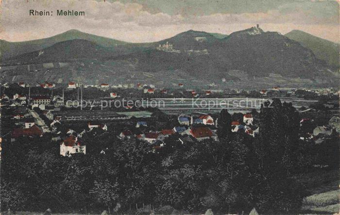 Mehlem Godesberg Bonn Panorama