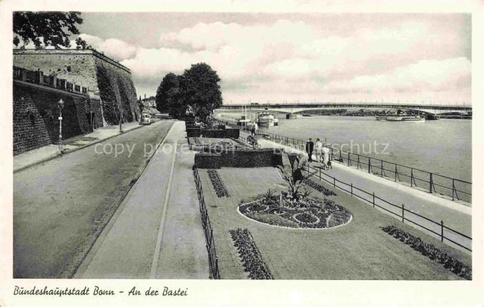 BONN Rhein An der Bastei