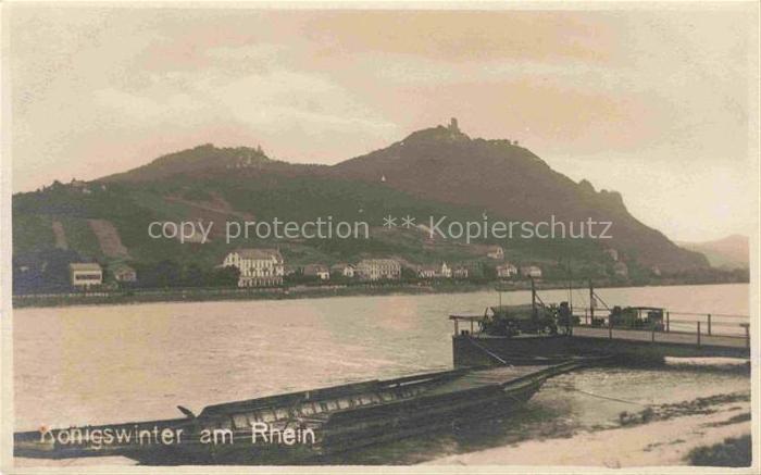 Koenigswinter Rhein Rheinpartie