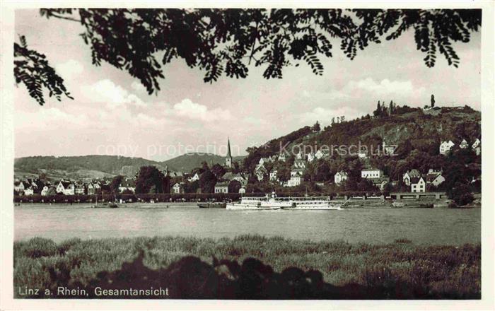 Linz Rhein Rheinland-Pfalz Rhein Panorama
