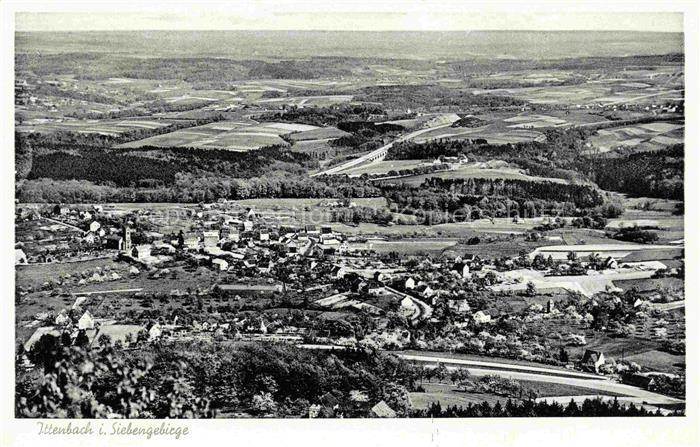 Ittenbach Koenigswinter Rhein-Sieg-Kreis NRW Fliegeraufnahme