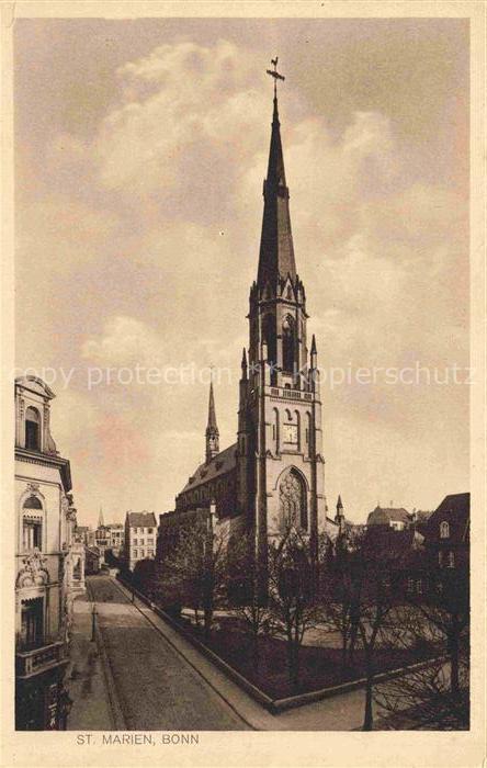 BONN Rhein St Marien Kirche