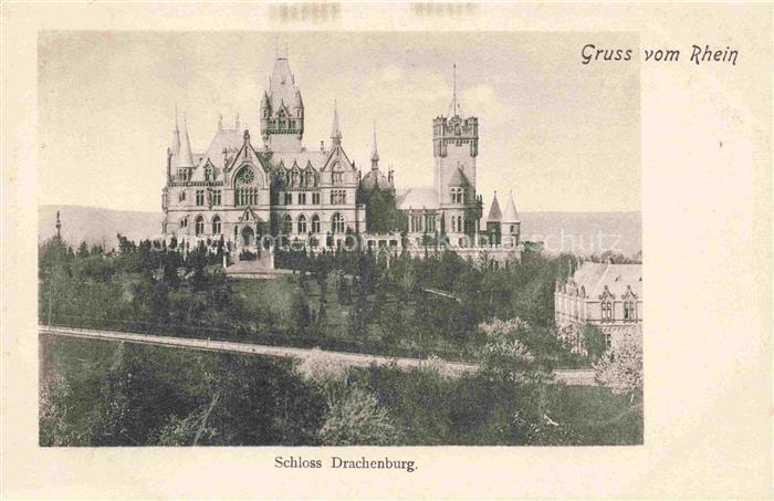 Koenigswinter Rhein Schloss Drachenburg