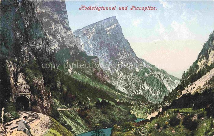 Hochstegtunnel Ennstal Steiermark AT mit Planspitze