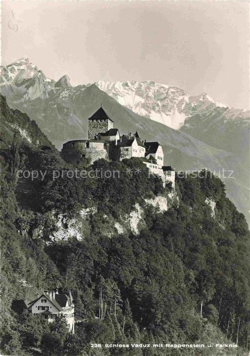 Vaduz Liechtenstein FL Schloss Vaduz